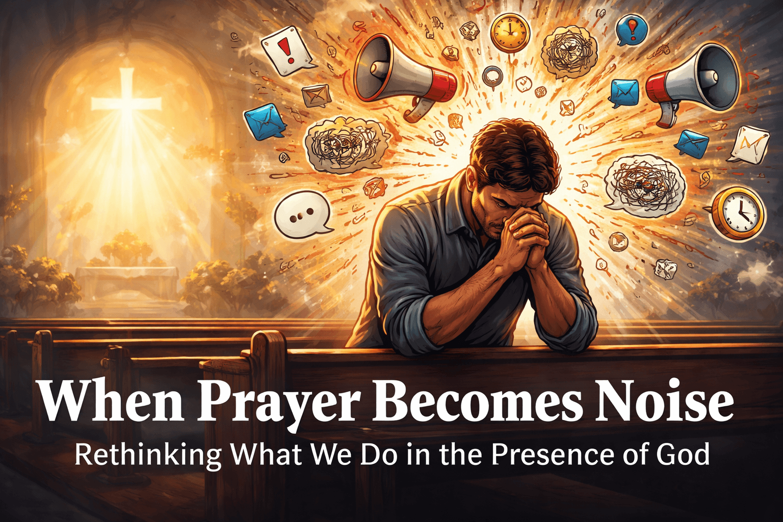 When Prayer Becomes Noise. Rethinking What We Do in the Presence of God