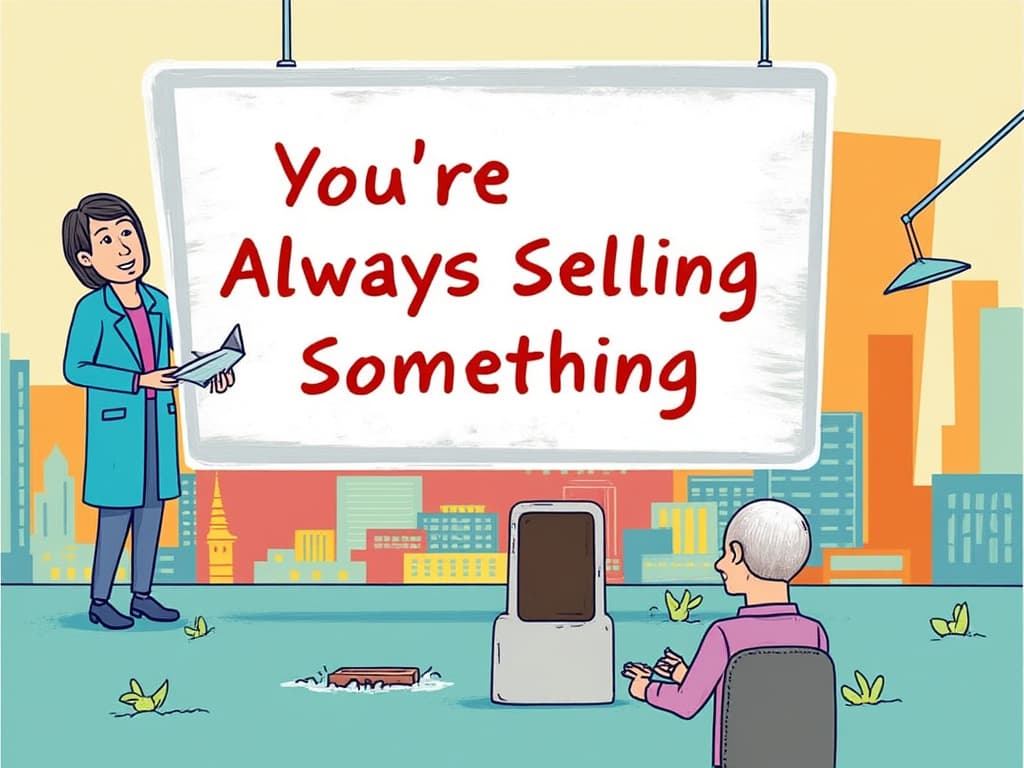 You're Always Selling Something